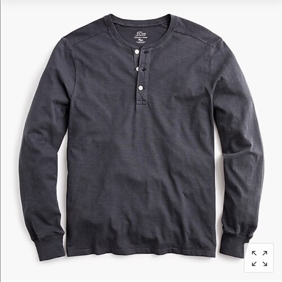 J. Crew Other - NWOT JCREW Garment dyed slub cotton henley